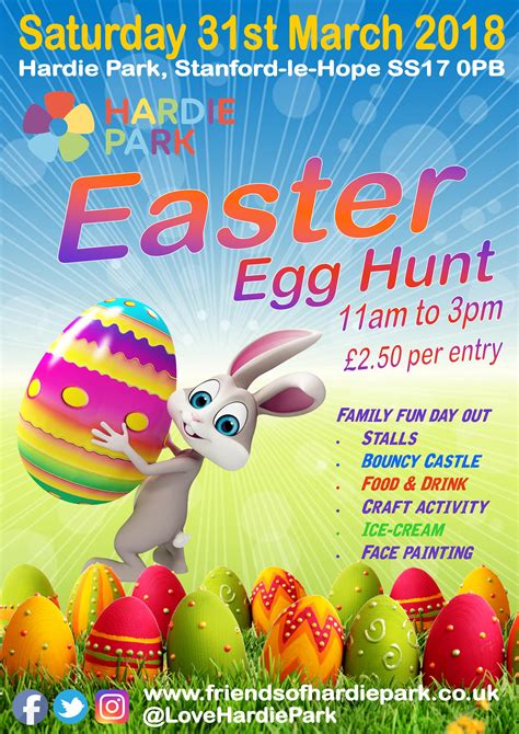 Easter Egg Hunt Hardie Park 2018 Peckish Catering Services