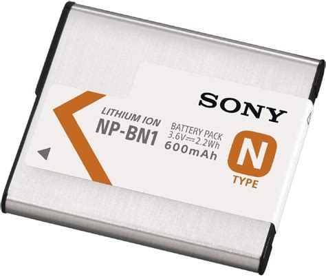 Amazon Sony Npbn Rechargeable Battery Pack Retail Packaging