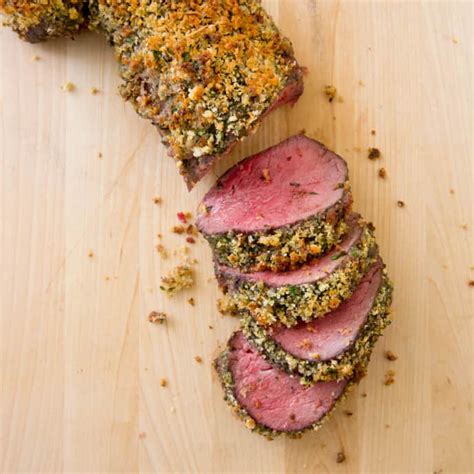 Herb Crusted Beef Tenderloin America S Test Kitchen Recipe