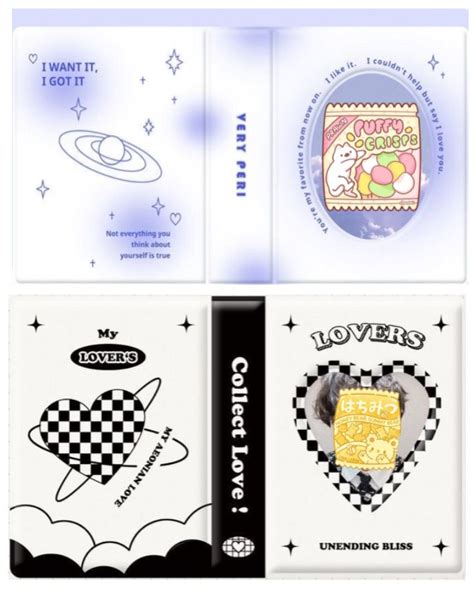 Lomo Card Binder Templates Kpop Shop Mini Binder Cute Stationary