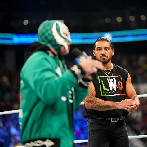 Rey Mysterio And Santos Escobar Friday Night Smackdown November 10