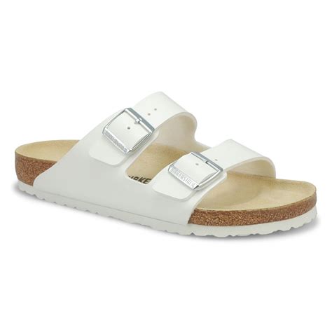 Birkenstock Mens Arizona Bf Sandal White