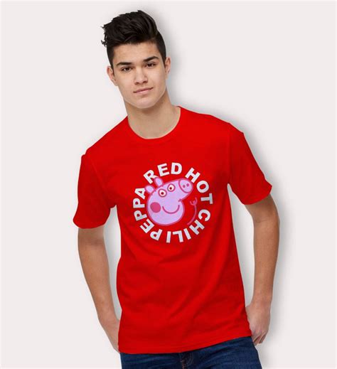 Funny RHCP Red Hot Chilli Peppa Pig T Shirt HotVero