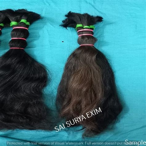 Black Great Quality Single Drawn Indian Remy Human Hair Extensions For