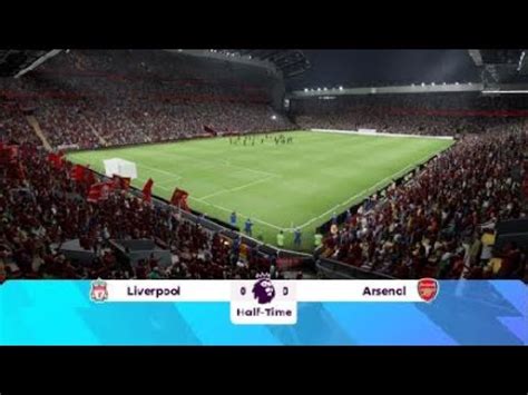 EAFC 24 Premier League Liverpool Vs Arsenal First Half REALISTIC