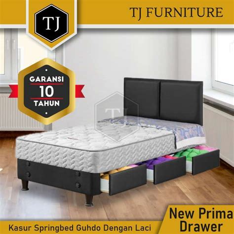 Jual Guhdo Springbed New Prima Drawer Kasur Springbed Laci Hb