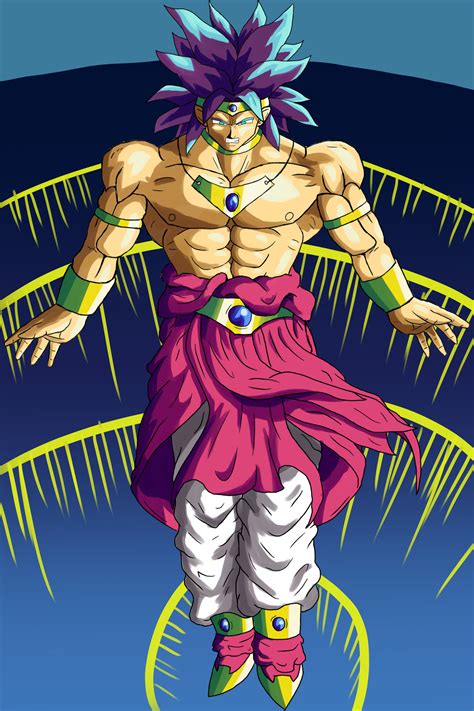 Broly Restricted Super Saiyan By Blueguy333 On Deviantart