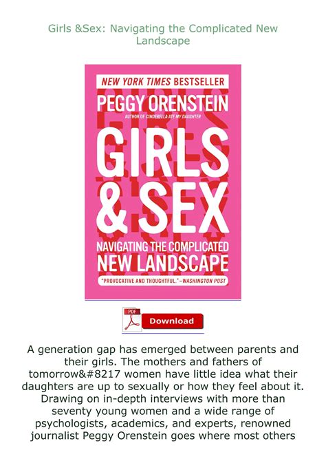 Ebook Download Free Girls And Sex Navigating The Complicated New Landscape By Brendalcunniffe54