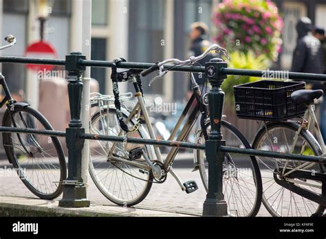 Bicycles In Amsterdam Netherlands Stock Photo Alamy