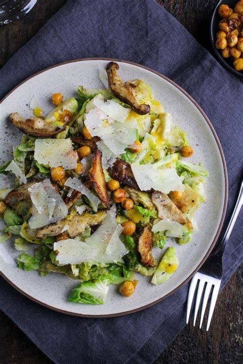 Brussels Sprout Caesar Salad Katie At The Kitchen Door