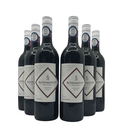 Bundle Of Rosemount Estate Cabernet Merlot Ml Alc