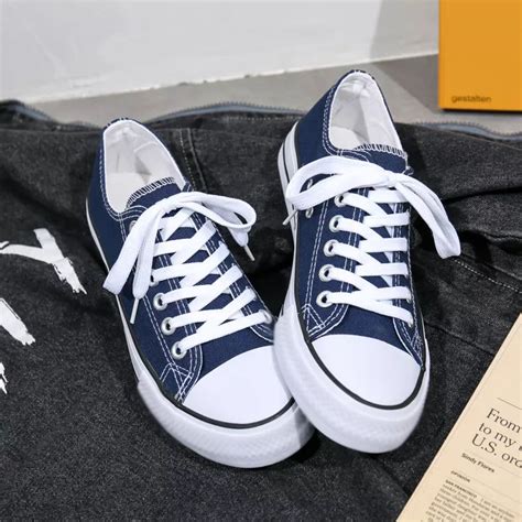 Dark Blue Mens Canvas Shoes Canvas Shoes Manufacturers Custom