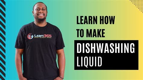 How To Make Dishwashing Liquid Youtube