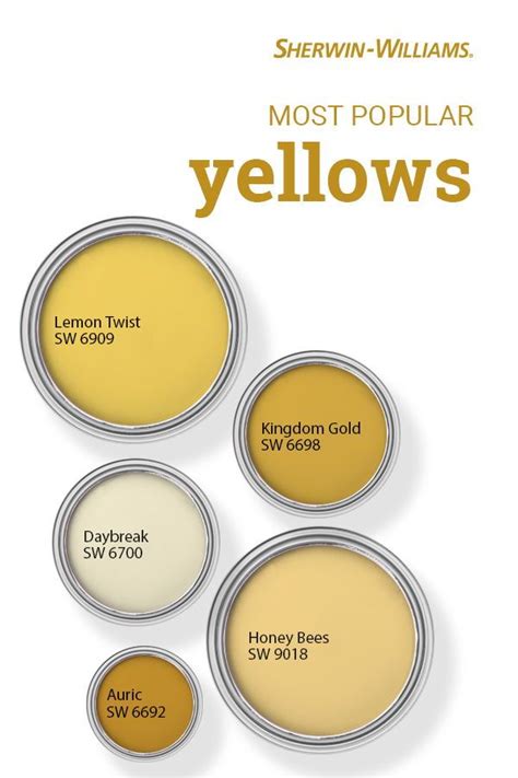 Sherwin Williams Yellow Paint Colors Paint Colors