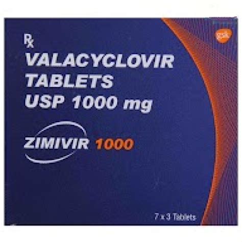 Valacyclovir Mg Zimivir Tablets Usp At Rs Strip In Nagpur Id