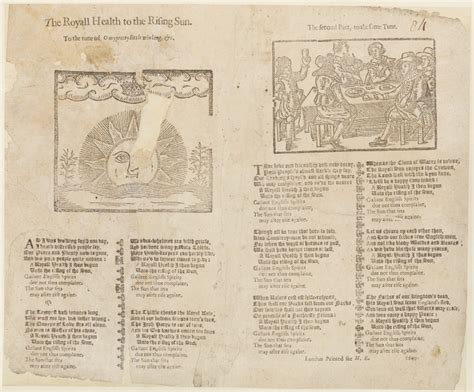 The 17th Century In 5 Broadside Ballads History Hit