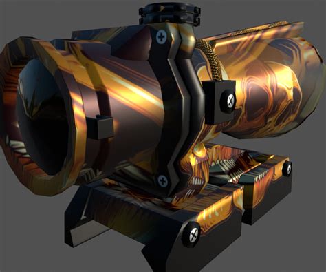 ArtStation - 4x Scope | Game Assets