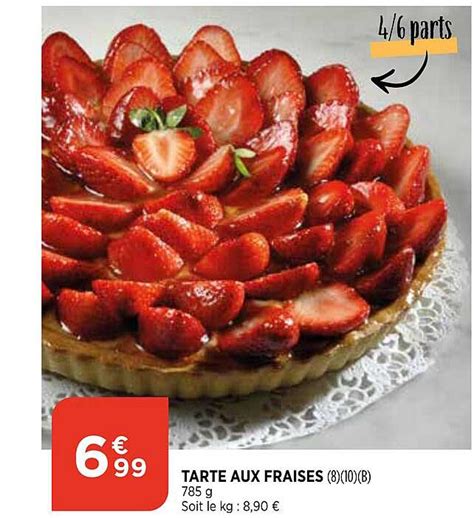 Promo Tarte Aux Fraises Chez Atac Icatalogue Fr