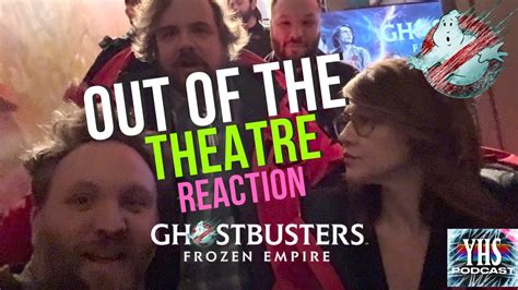 Ghostbusters Frozen Empire FIRST REACTIONS No Spoilers YouTube