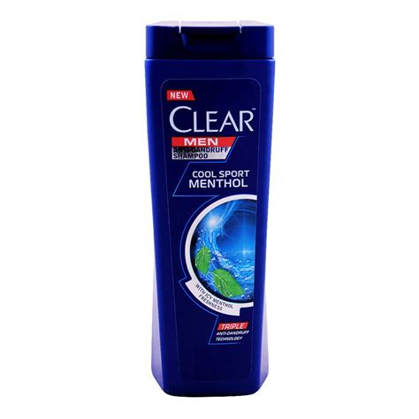 Purchase Clear Men Triple Anti-Dandruff Cool Sport Menthol Shampoo, 185ml Online at Best Price ...