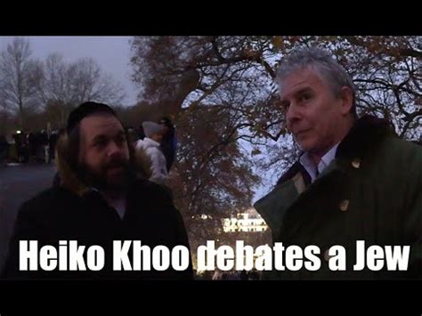 Heiko Khoo Debates A Jew At Speakers Corner Youtube