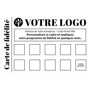 A Black And White Photo With The Words Votre Logo On It In French