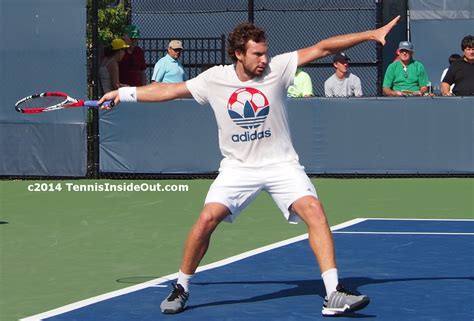 Ernests Gulbis flying forehand