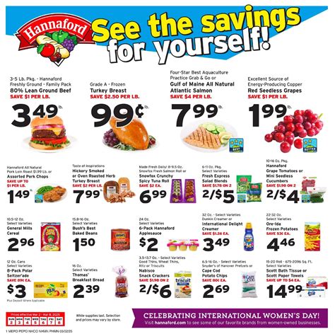 Hannaford Flyer (8/31/25 - 9/6/25) Weekly Ad Preview
