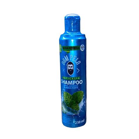 Shampoo Anticaspas Em Dom Pelo Barba Cabelo E Bigode Pelo Original