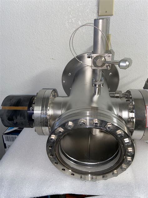 Mdc Varian Stainless Steel Ss High Vacuum Chamber From A Gas