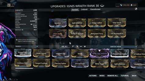 Ignis-Wraith-Standard-Build | Warframe School