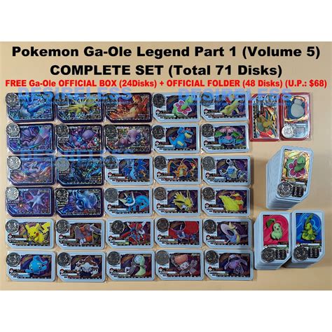 Authentic Pokémon Ga Olé Legend Part 1 2 3 4 Volume 5 6 7 8 Genuine