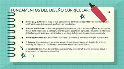 metodología de diseño curricular para la educación superior según Frida