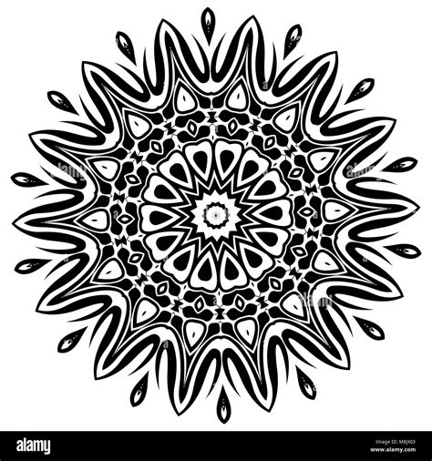 Mandala Elementos Decorativos Tnicos Vintage Elementos Decorativos