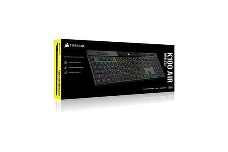 Clavier Corsair Gaming M Canique Ultrafin K Air Wireless Rgb