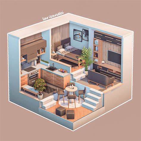 Larisandei The Sims Builds On Instagram Another Apartment With