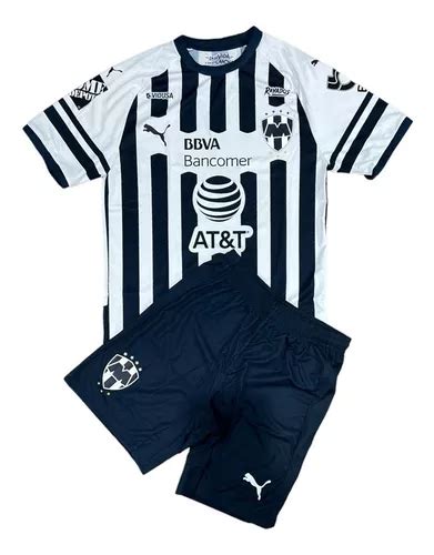 Kit Conjunto Puma De Rayados De Monterrey Para Adulto Envío gratis