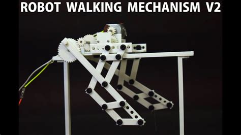 Robotic Leg Mechanism 2 Youtube