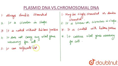 Explain The Difference Between A Bacterial Chromosome And A Plasmid