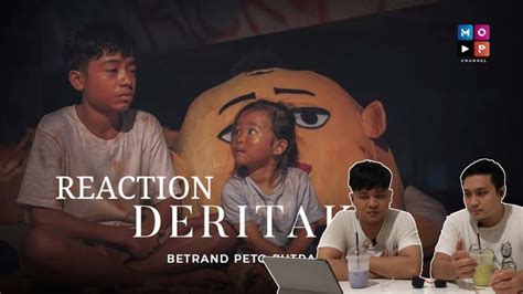 Reaction Music Video Betrand Peto Putra Onsu Deritaku Official Music