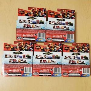 Mattel Toys Hot Wheels Street Fighter V Ryu Chunli Blanka Mbison Vega Character Cars Set