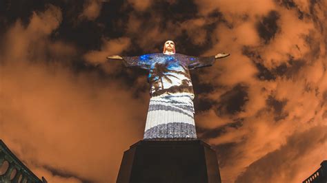 Así Lucirá El Cristo Redentor Por Los Juegos Olímpicos Infobae