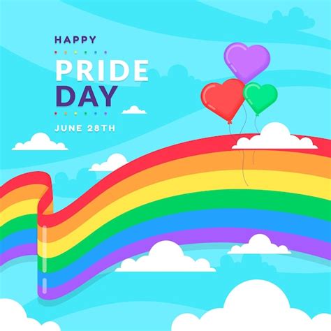 Free Vector Pride Day Flag