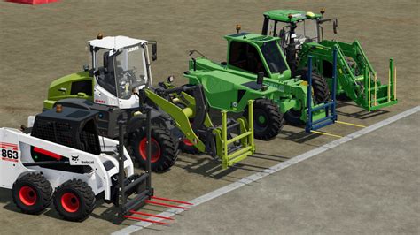 Fs22 Bale Spike V 1 0 Front Loader Mod Für Farming Simulator 22