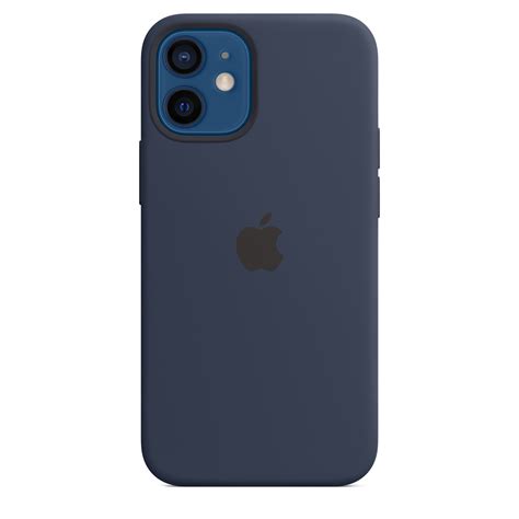 Iphone 12 Mini Silicone Case With Magsafe Deep Navy Mhku3zm A Apex