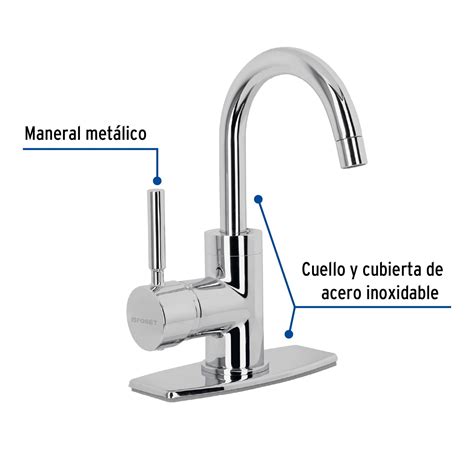 Monomando Corto Para Lavabo Cromo Foset Monomandos Para Lavabo