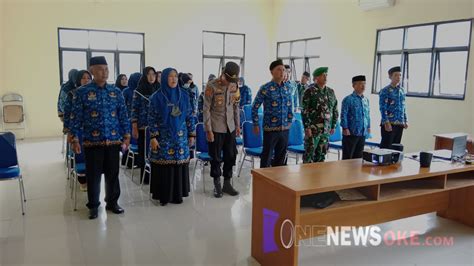 Gelar Upacara Hari Bela Negara Ke 74 Bersama Forkopimcam Ciemas Begini