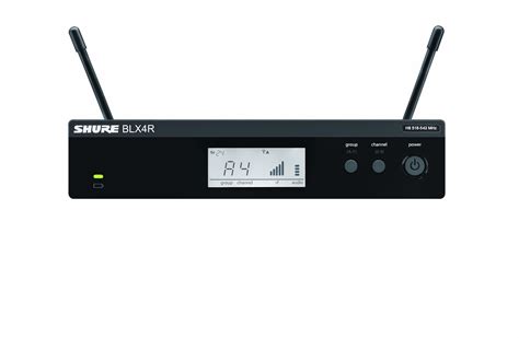 Shure Blx24rb58 Wireless Microphone System With Blx4r Rack Mount Receiver And Blx2 Handheld