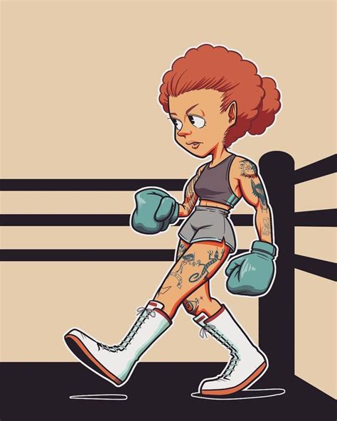 “boxing girl” | Boxing girl, Illustration, Character design