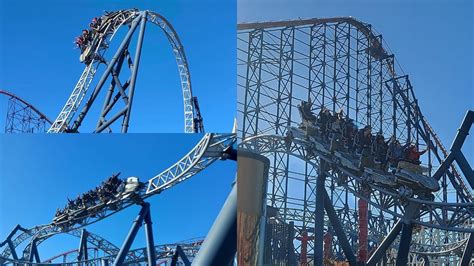 Icon Excellent Multi Launch Coaster Off Ride Footage 2024 Blackpool